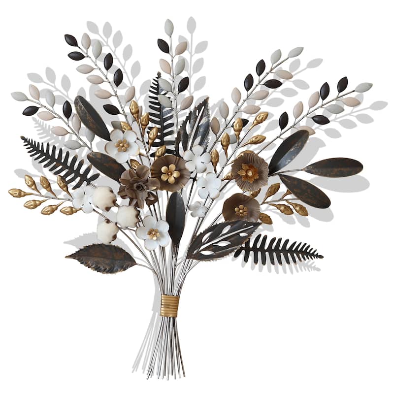 Lilian - Arrangement - Metal Flower Bouquet Wall Sculpture