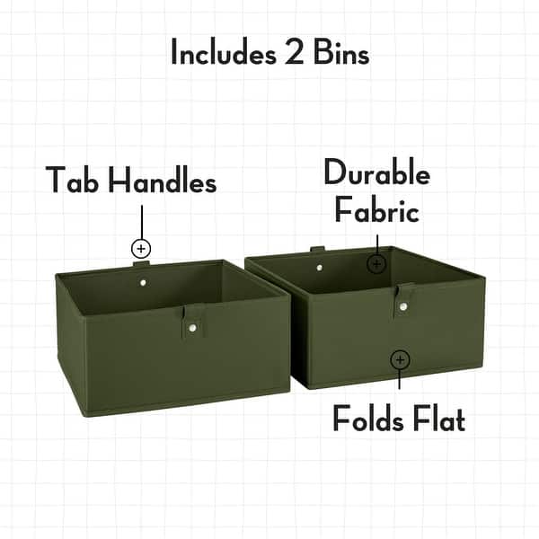 dimension image slide 4 of 6, RiverRidge Kids 4-Tier 13in Ladder Shelf Toy Organizer with 3 Open Display Shelves - White with Two 5" Fabric Bins