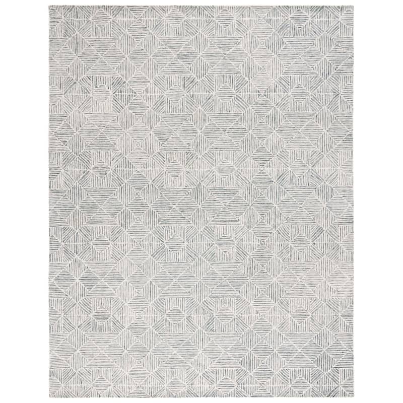 SAFAVIEH Handmade Abstract Harmanna Modern Wool Rug