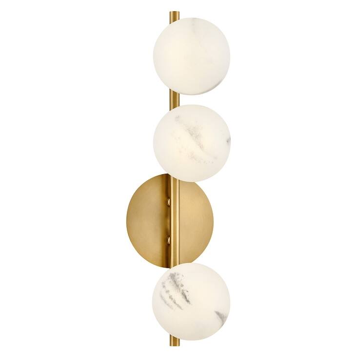 Fredrick Ramond 41900 Selene 3 Light 21" Tall Wall Sconce