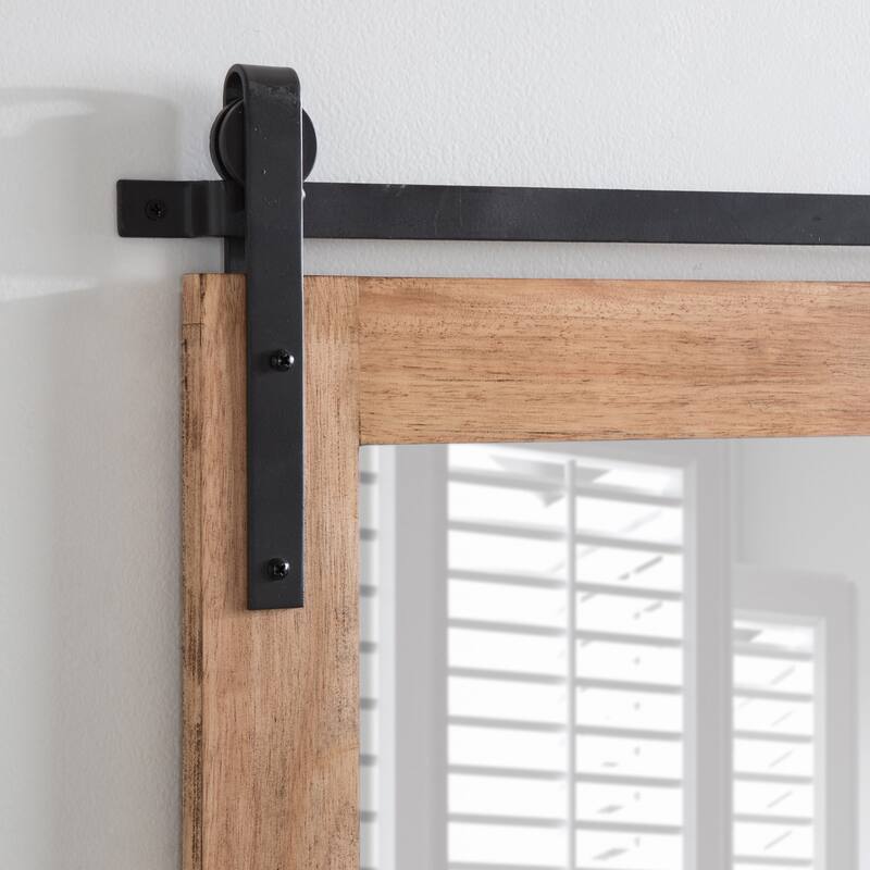 Kate and Laurel Samuels Wood Framed Wall Mirror
