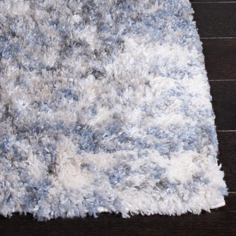SAFAVIEH Berber Shag Yasumi Abstract 1.25-inch Thick Rug
