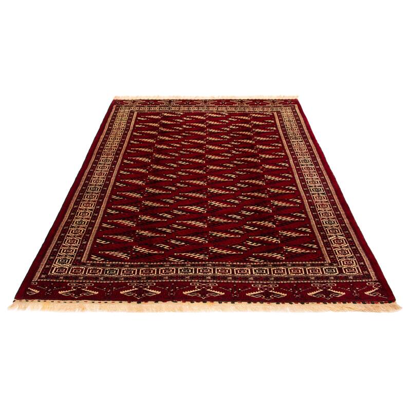 ECARPETGALLERY Hand-knotted Khal Mohammadi Red Wool Rug - 8'0 x 11'10