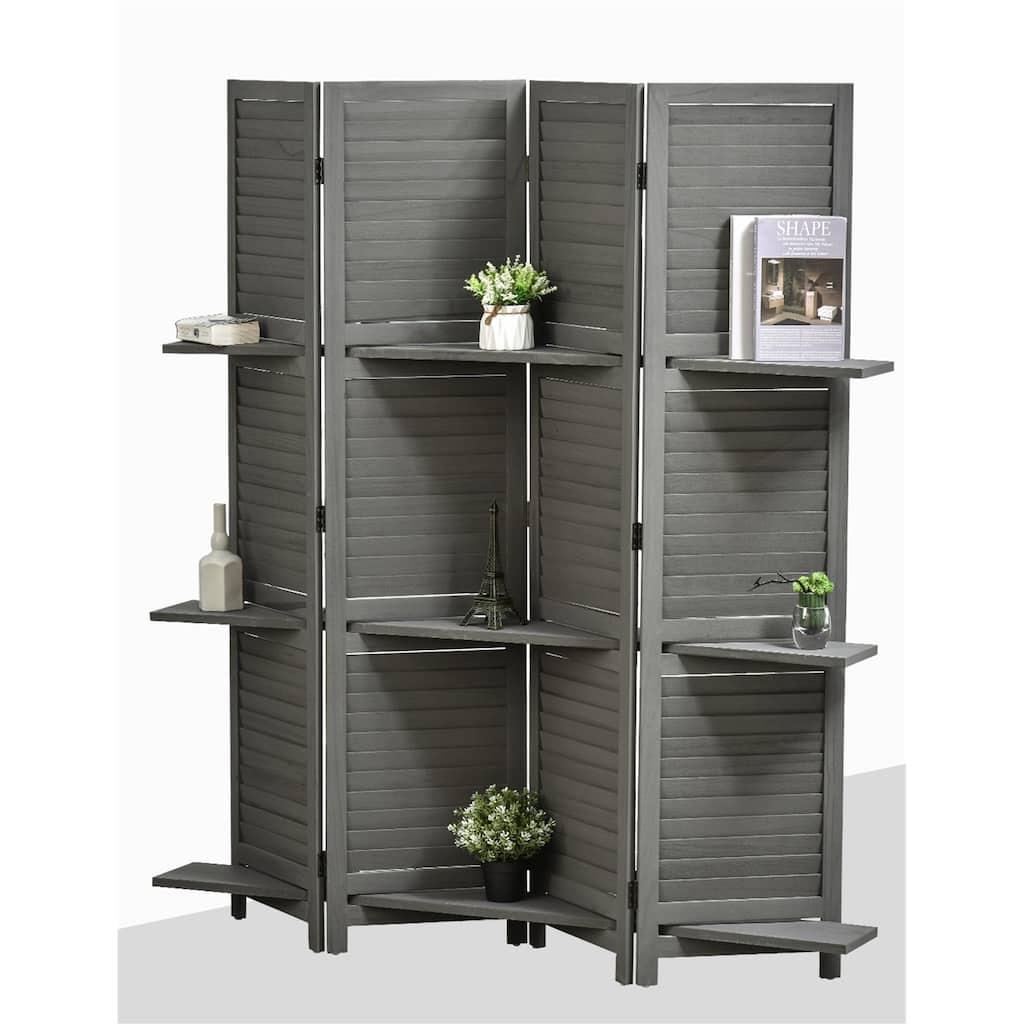 4-Panel Folding Room Divider