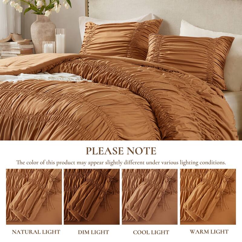 3PCS Queen Lightweight Soft Comforter Set
