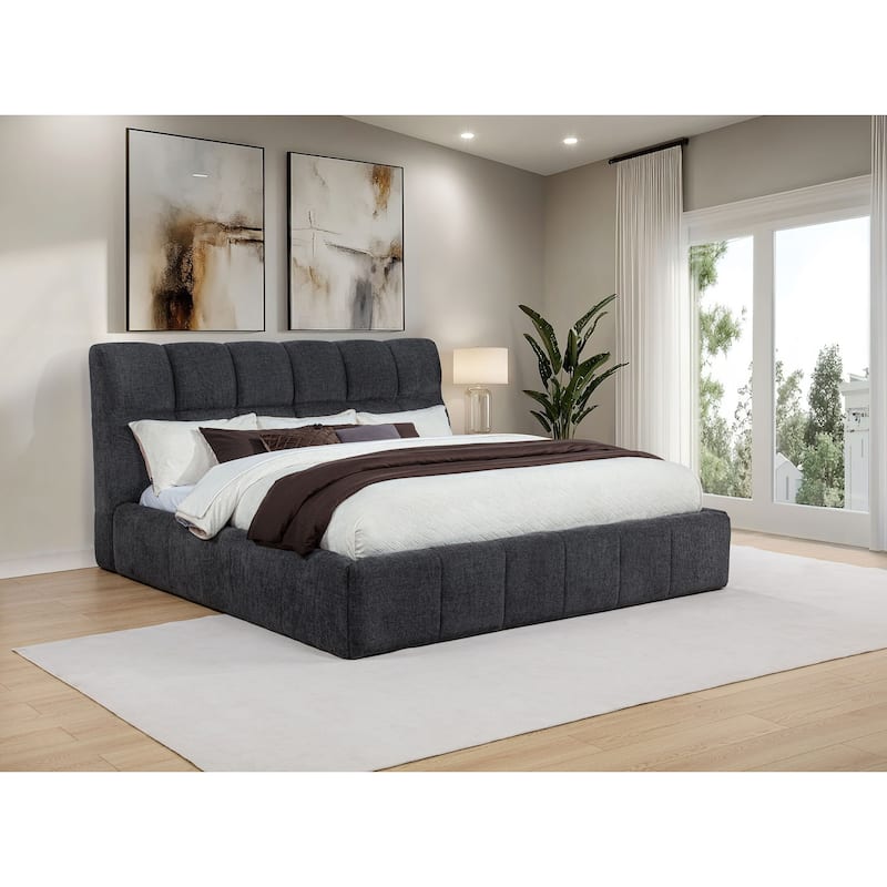 Nollet 48-inch Upholstered Platform Bed