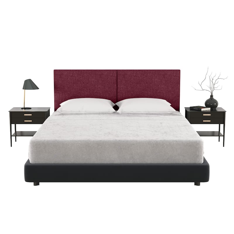 Jaxx Panelist Padded Headboard - Set of 2 Wall Panels