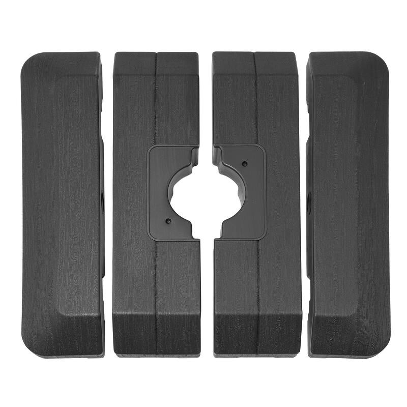 VredHom Outdoor 4-piece Patio Offset Umbrella Weighted Base Stand
