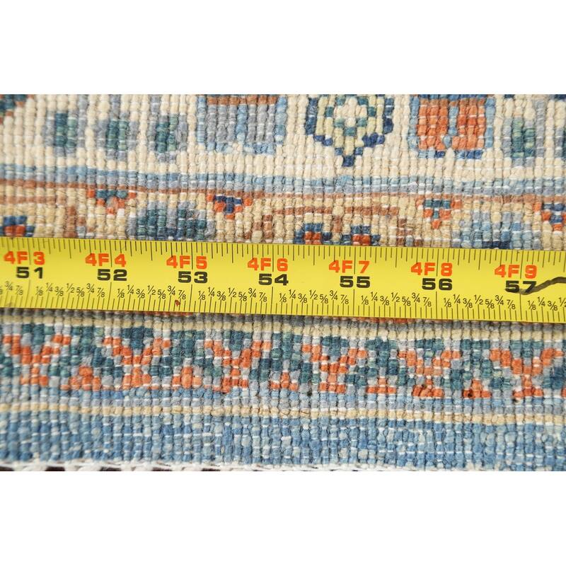 Vegetable Dye Floral Ziegler Traditional Area Rug Wool Hand-knotted - 5'11" x 8'11"