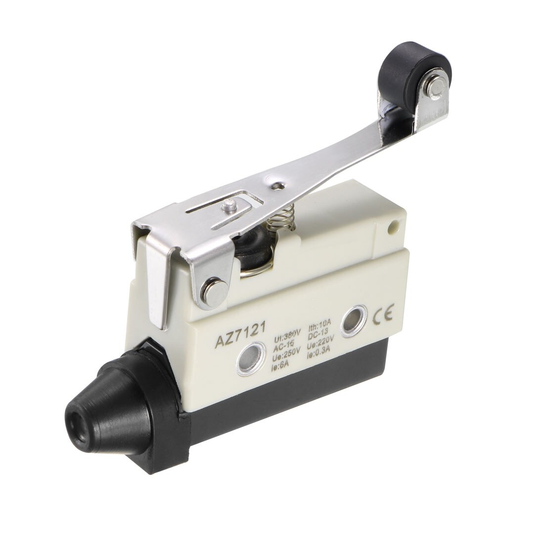 Fielect TZ-3113 Cross Roller Plunger Limit Switch Momentary Compact Prewired 1NC+1NO 1Pcs for CNC Mill 3D Printer Door Switch