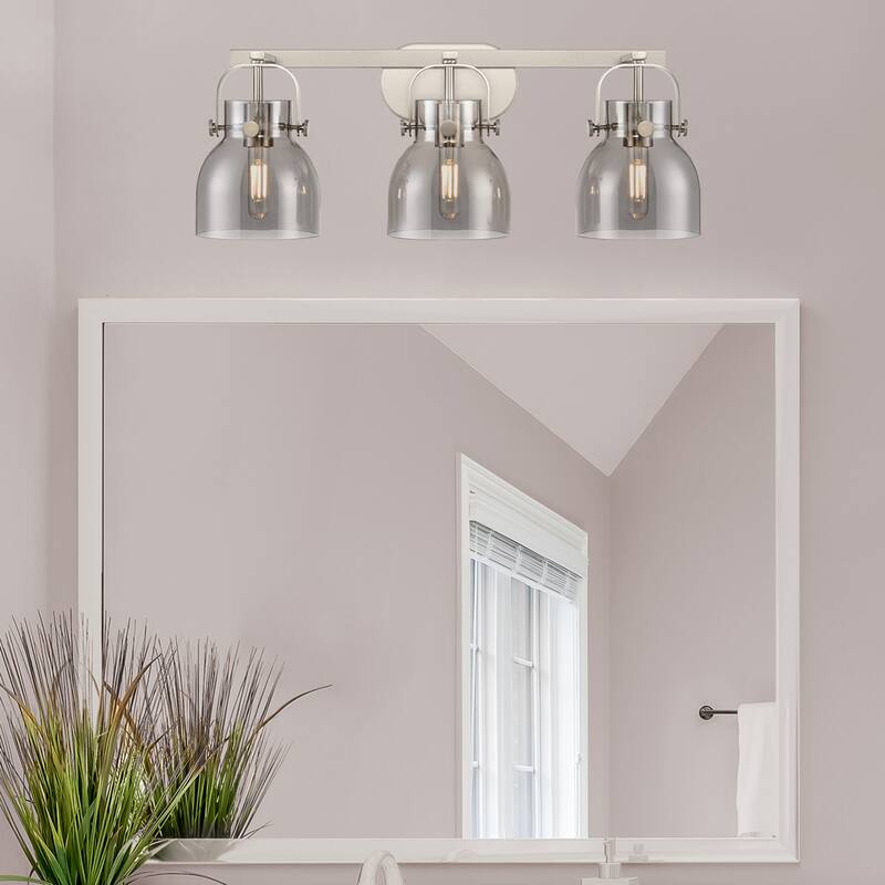 Innovations Lighting 423-3W-10-27 Pilaster II Bell Vanity Pilaster II