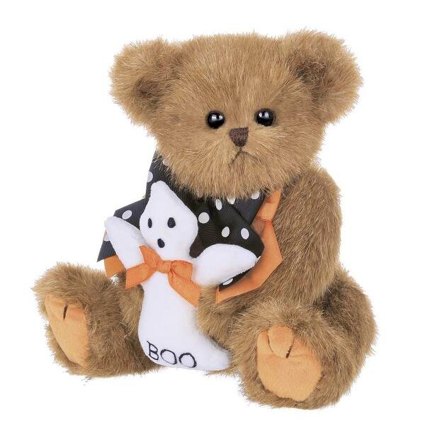 slide 2 of 3, Bearington Bearington Beary Scary, Stuffed Animal Halloween Teddy Bear with Ghost, 12"