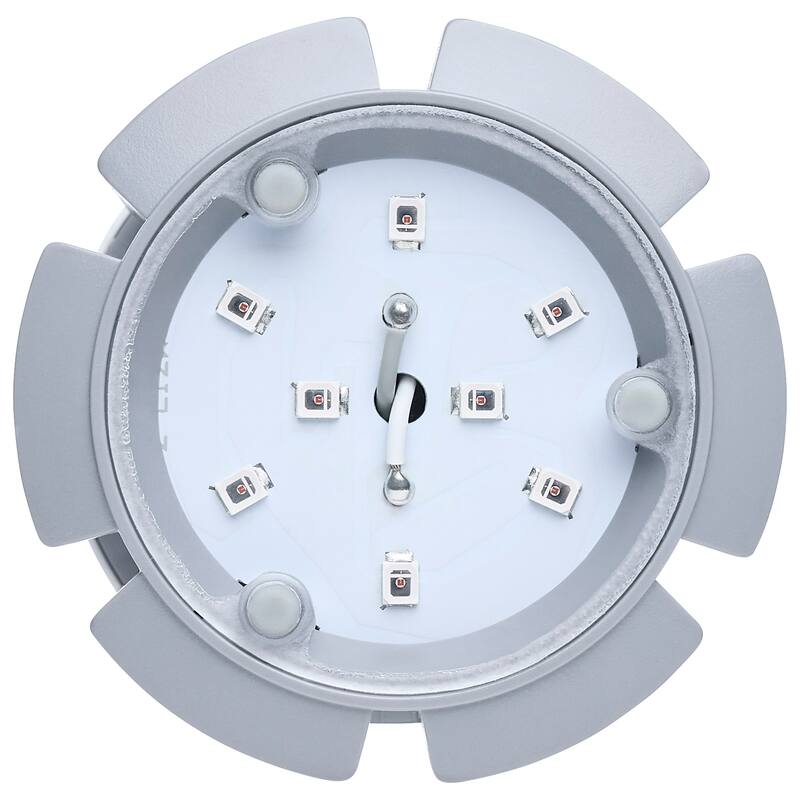 9 Watt 1600K Turtle Friendly 585Nm Amber Corncob - Dark Gray