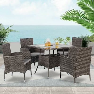 Royalcraft 5 Piece Patio Dining Table and Chair Set