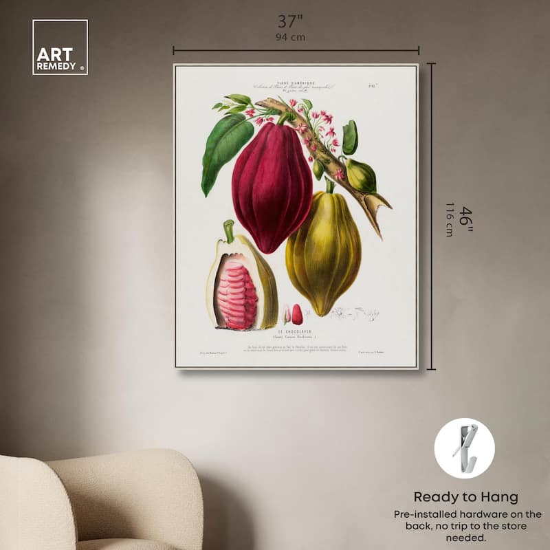 Cocoa Cacao by Etienne Denisse Canvas by Art Remedy