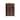 Walnut Finish Engineered Wood 5-Drawer Vertical Chest with Rounded Corners