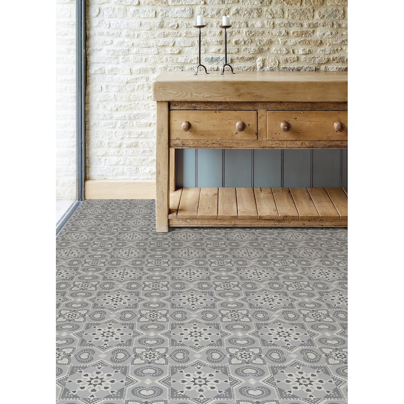 FloorPops Whitney Peel & Stick Floor Tiles