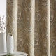 preview thumbnail 11 of 46, HLC.me Paris Paisley Print Light Reducing Filtering Grommet Window Curtain Panels - Set of 2