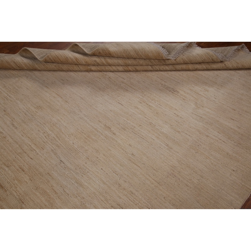 Gabbeh Kashkoli Oriental Area Rug Hand-knotted Wool Carpet - 6'7"x 9'6"