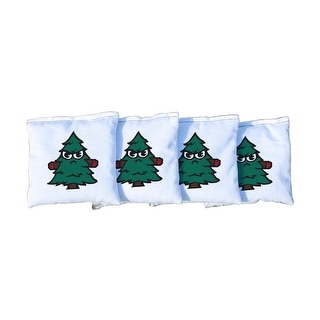Stanford University Cardinal Tokyodachi White Cornhole Bags