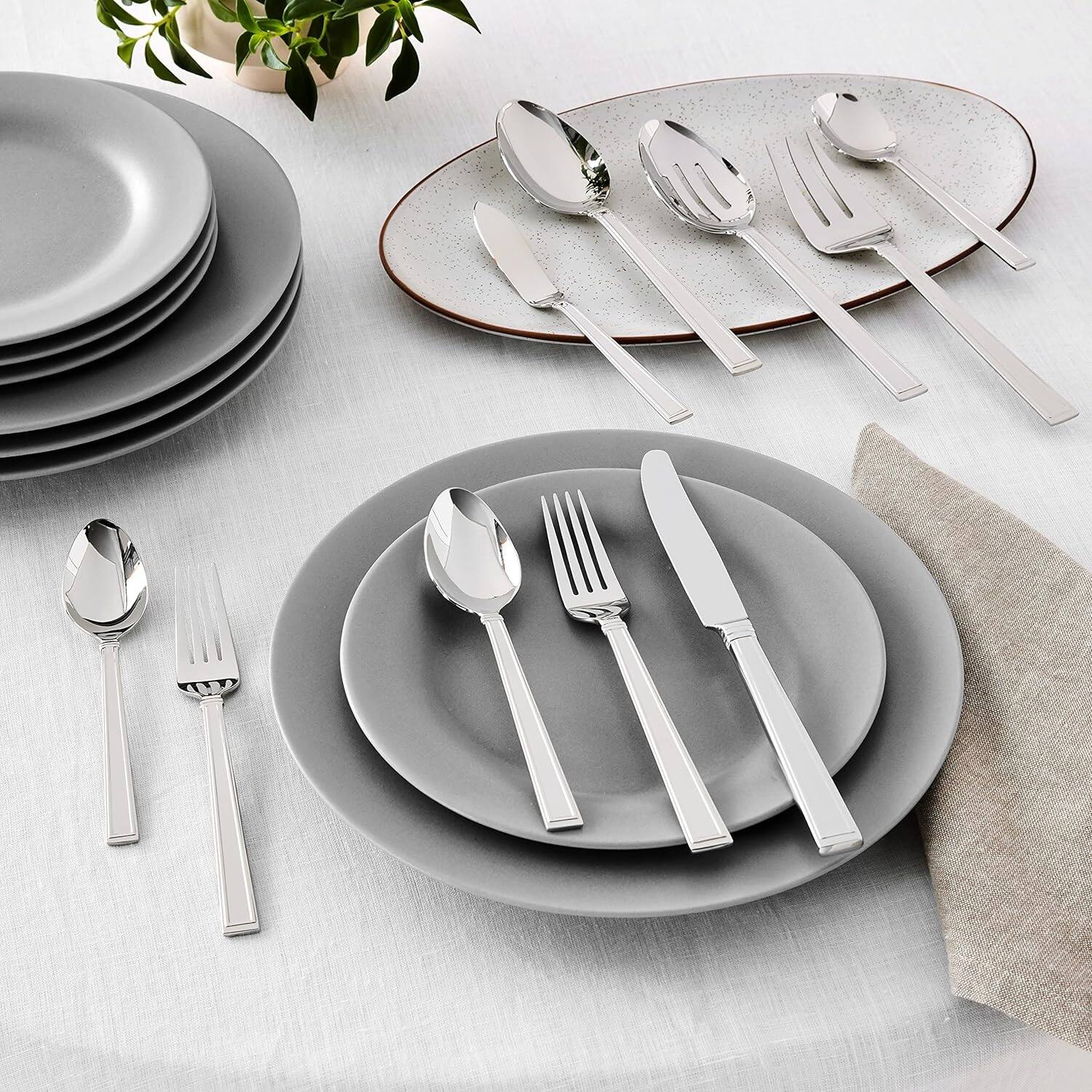 Lenox Bratton 65Piece Flatware Set On Sale Bed Bath & Beyond