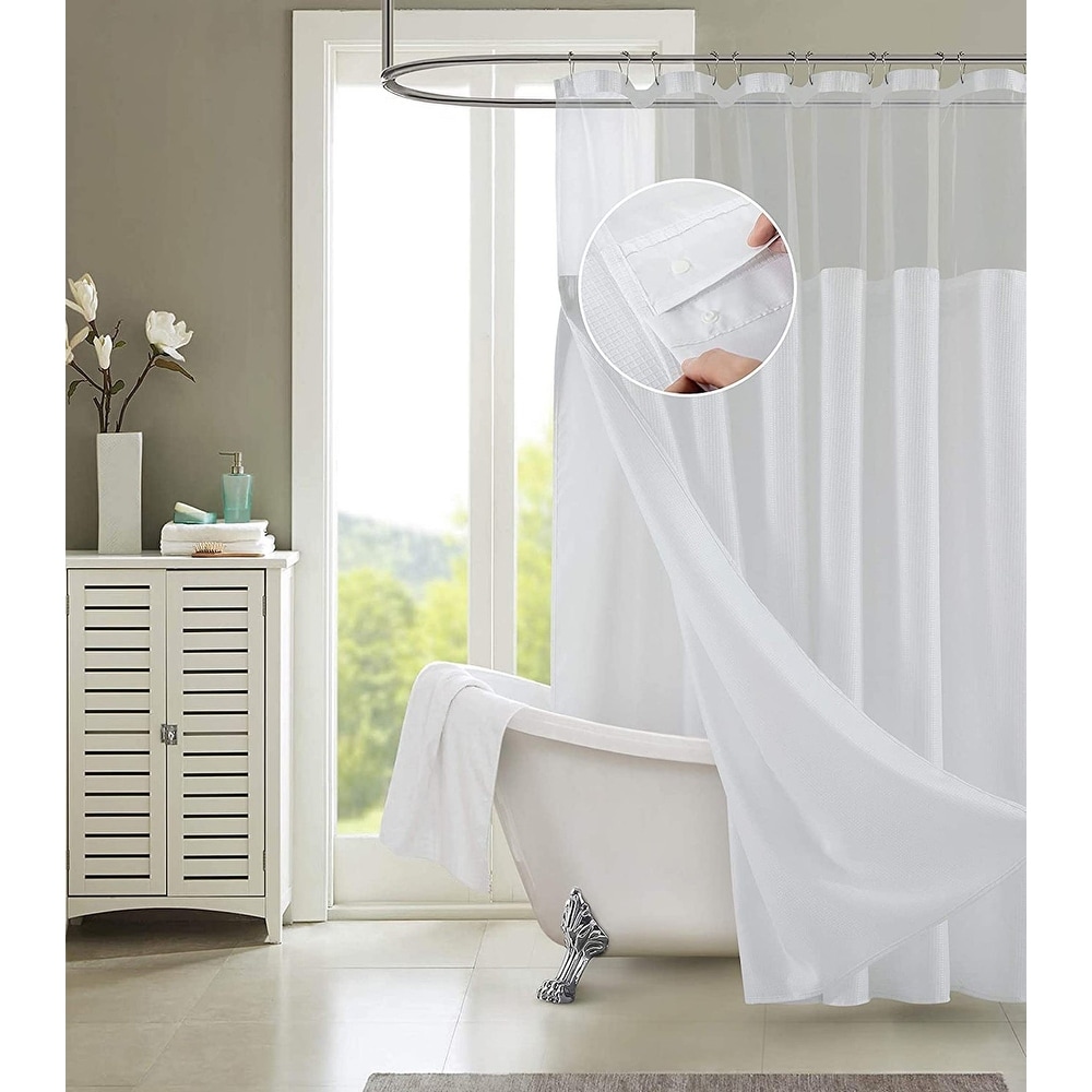 White Shower Curtains Bed Bath & Beyond