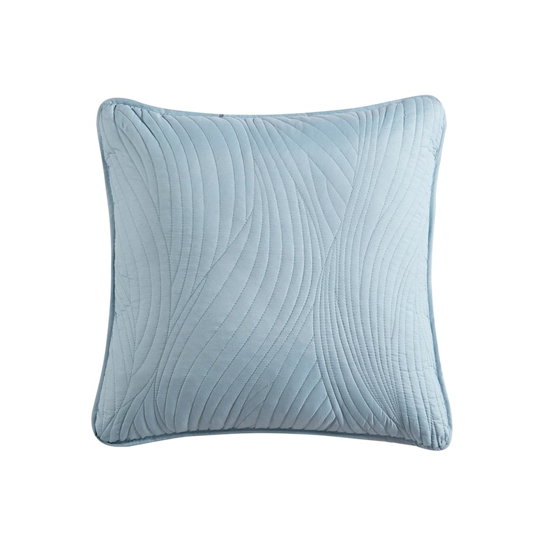 Brielle Stream Throw Pillow - Seafoam