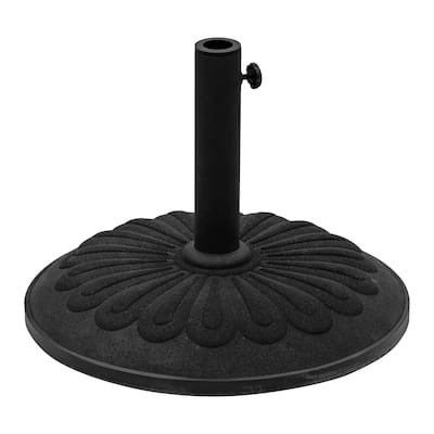 Textured Sunflower 55-pound Resin Umbrella Base