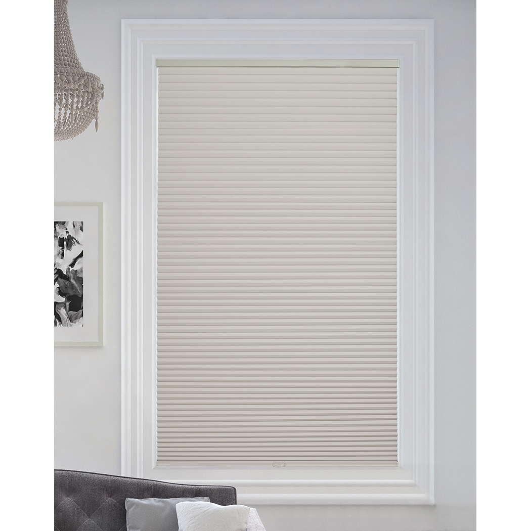 BlindsAvenue Cordless Blackout Cellular Honeycomb Shade 9 16 Single Cell Winter White On Sale Bed Bath Beyond 33640845