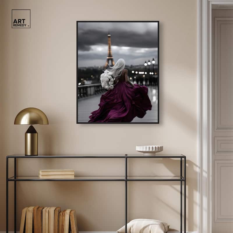 City of Love Canvas by Art Remedy