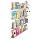preview thumbnail 2 of 8, Wallniture Denver TJ 46" Picture Ledge Wall Shelves, Gray, Set of 4 - Gray