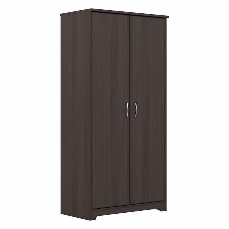 Cabot Tall Storage Cabinet with Doors by Bush Furniture