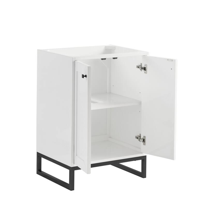 James Martin Vanities 533-V24-MBK Chianti 24" Dual-Mounted Single