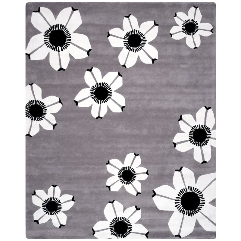 SAFAVIEH Handmade Allure Kondzha Modern Floral Wool Rug