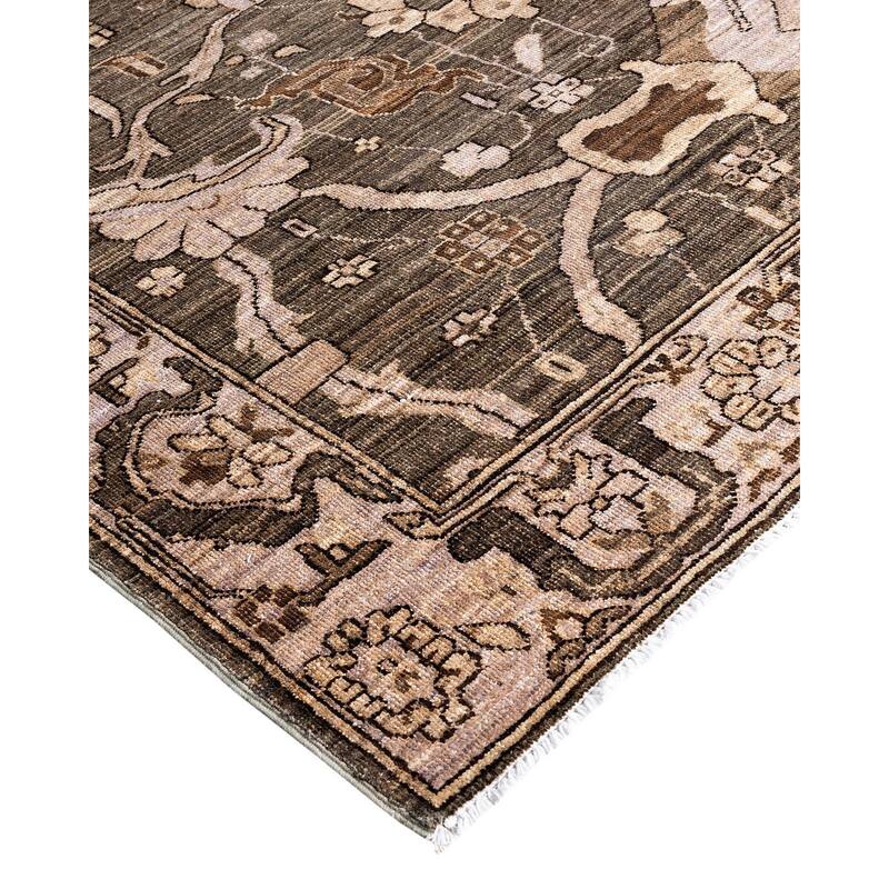 Serapi One-of-a-Kind Hand-Knotted Area Rug - Brown, 8' 2" x 9' 8" - 8' 2" x 9' 8"