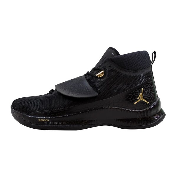 jordan superfly 5 po black and gold