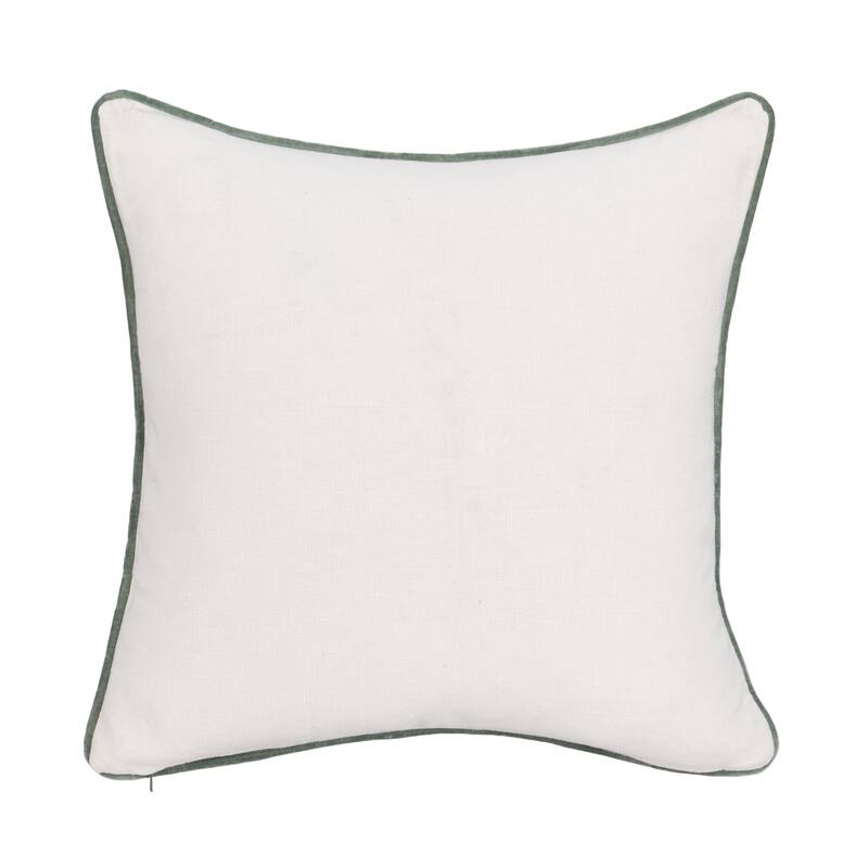 Villa by Classic Home Lessonia Cotton Fabric Throw Pillow