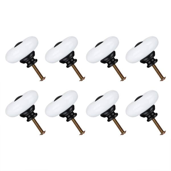 Shop 8pcs Ceramic Knobs Pull Handle Furniture Drawer Cabinet