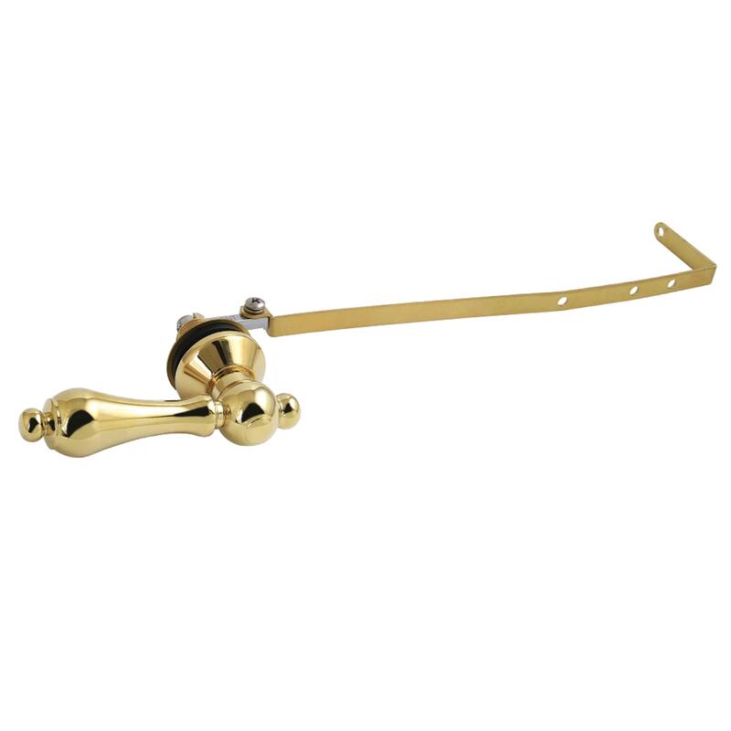 Kinston Brass Universal Front or Side Mount Toilet Tank Lever - Polished Brass
