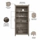 preview thumbnail 50 of 70, Key West Tall Storage Cabinet with Doors and Shelves by Bush Furniture
