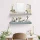 preview thumbnail 11 of 14, Floating Shelf, Hanging Wall Shelves Decoration Extra Long 24 Inch