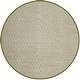 preview thumbnail 71 of 126, SAFAVIEH Handmade Flatweave Montauk Eliina Casual Cotton Rug 6' Round - Ivory/Green - Round