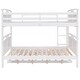 preview thumbnail 7 of 7, Full Over Full Bunk Bed with Twin Size Trundle Separable Bunk Bed, Equipped with Safety Guardrails
