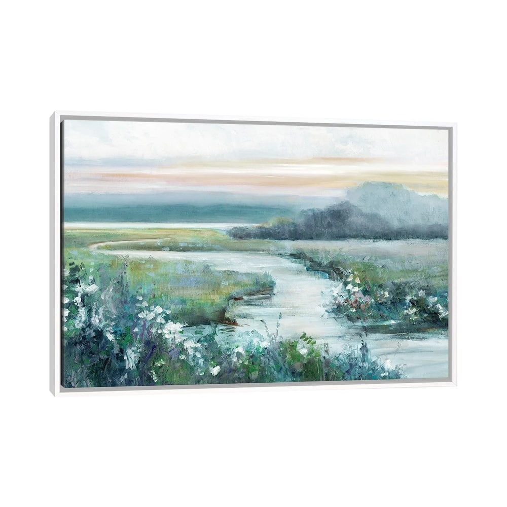 iCanvas "Eternity in Twilight" by Sally Swatland Framed Canvas Print