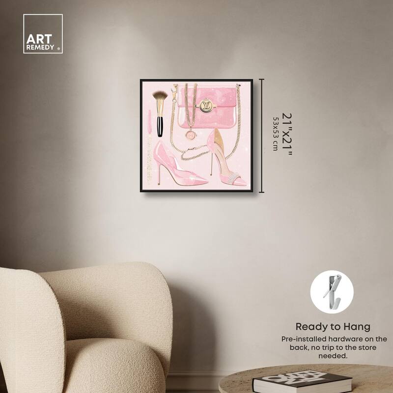 Her Favorite Choices Canvas by Art Remedy