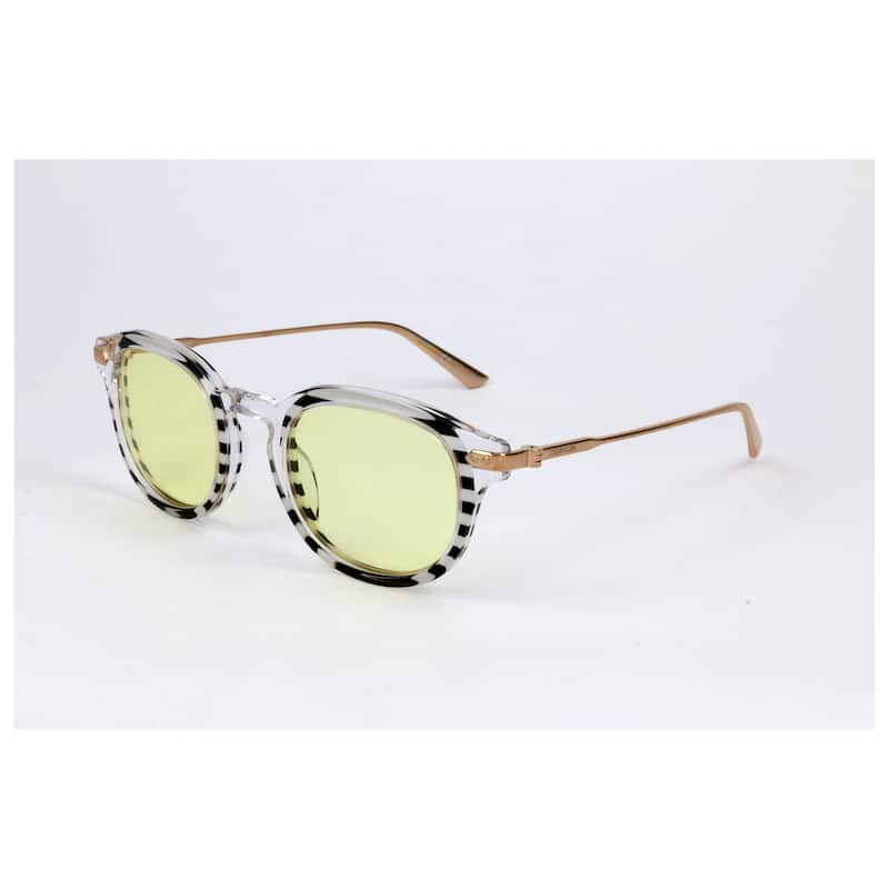 Calvin Klein Unisex 50mm Crystal/Stripes Sunglasses CK18701S-972-50
