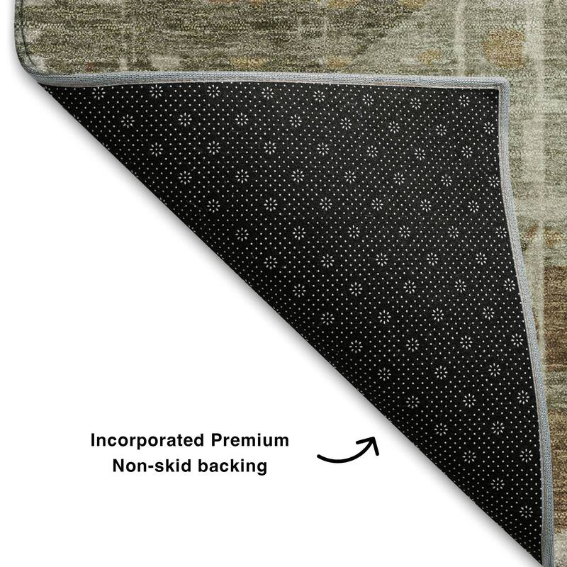 Premium Washable Super Soft Modern Diamonds Mayfield Rug