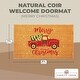 preview thumbnail 2 of 5, Merry Christmas Doormat, Coco Coir Outdoor Welcome Mat (30 x 17 Inches)