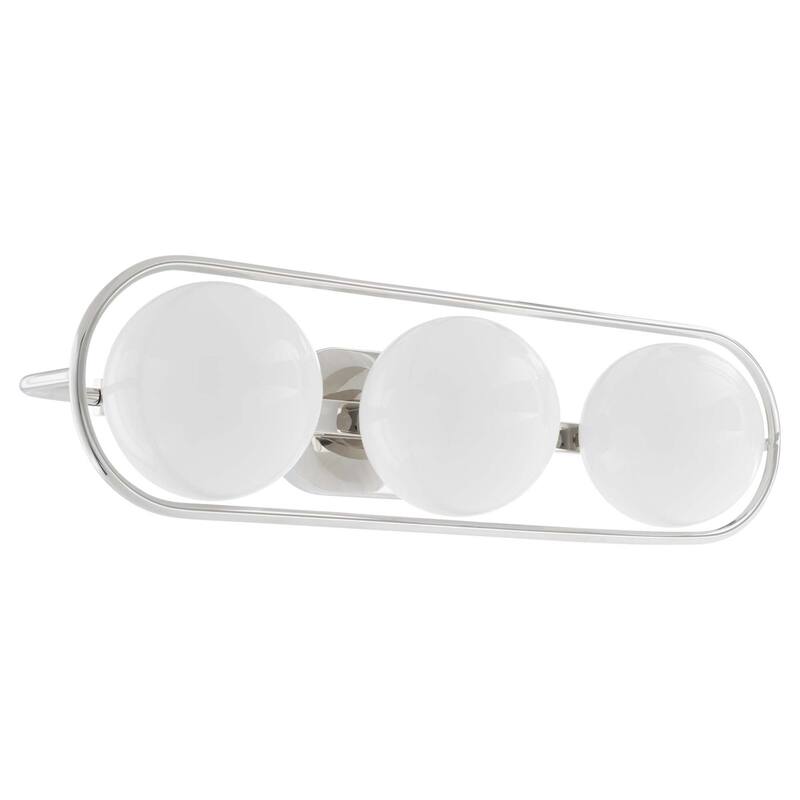 Quorum International 5137-3 Belmont 3 Light 26" Wide Vanity Light - Polished Nickel
