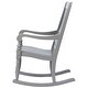 preview thumbnail 28 of 32, Cambridge Casual Lyon Mahogany Oversize Wood Outdoor Rocking Chair